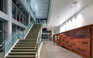 Inside of performing arts building.