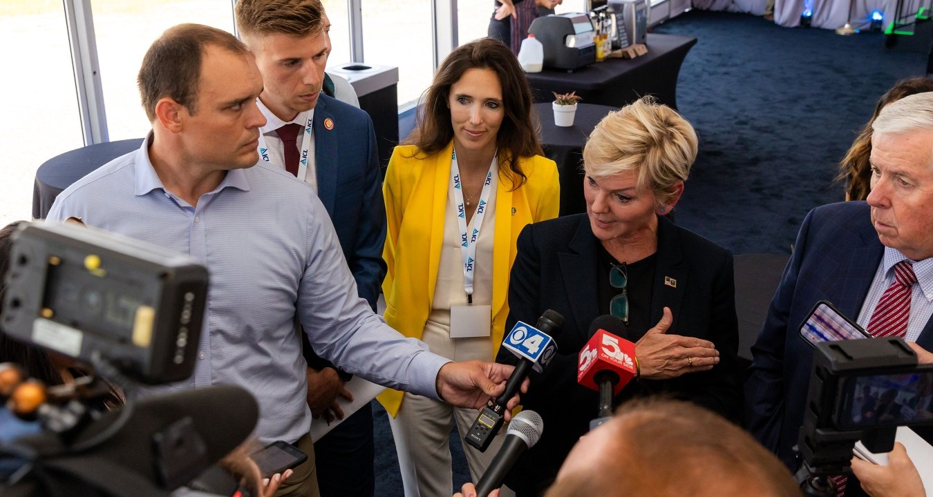 Media interview