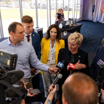 Media interview