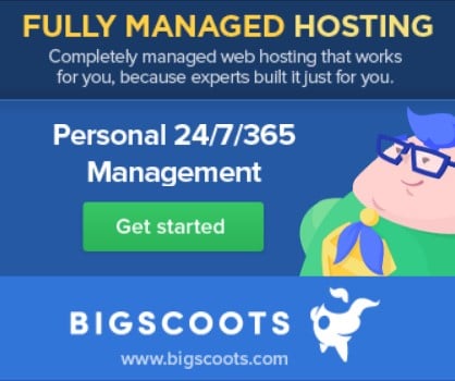BigScoots Advert and Affiliate Link