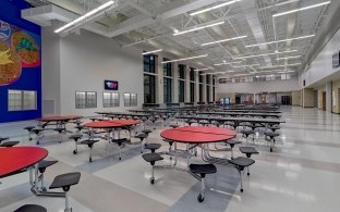 Buena Vista High School cafeteria dining room