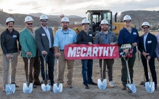 Groundbreaking crew