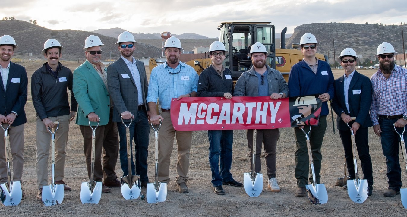 Groundbreaking crew