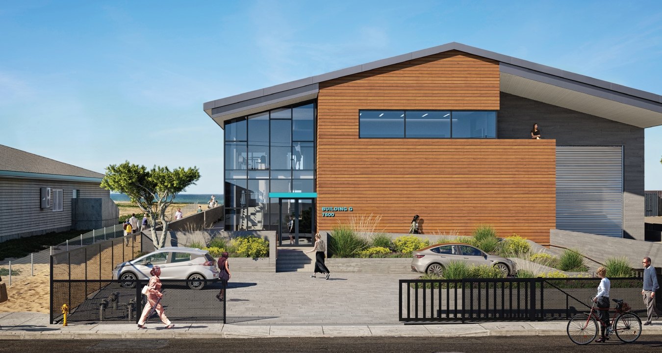 Artist rendering of MBARI’s new Instrumentation Integration and Testing Facility