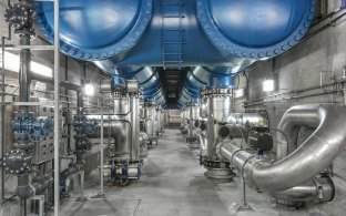 Inside look at the Groundwater Replenishment System in Orange County, California.