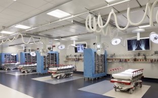hospital room beds equipment