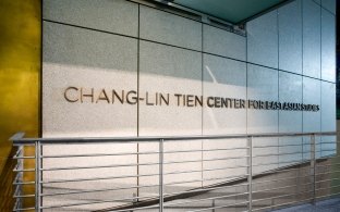View of a wall with text running across it.